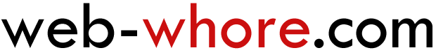 webwhore